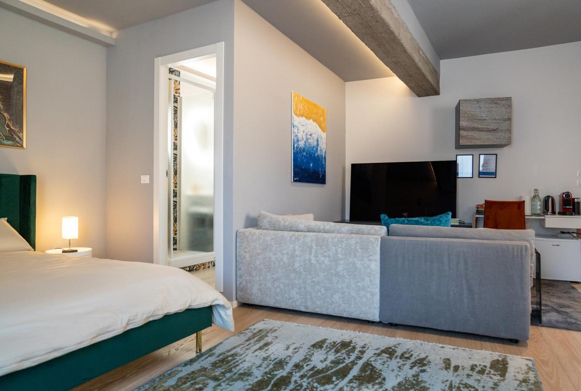 Piazza Maggiore Santa Margherita B&B Bolonya Oda fotoğraf