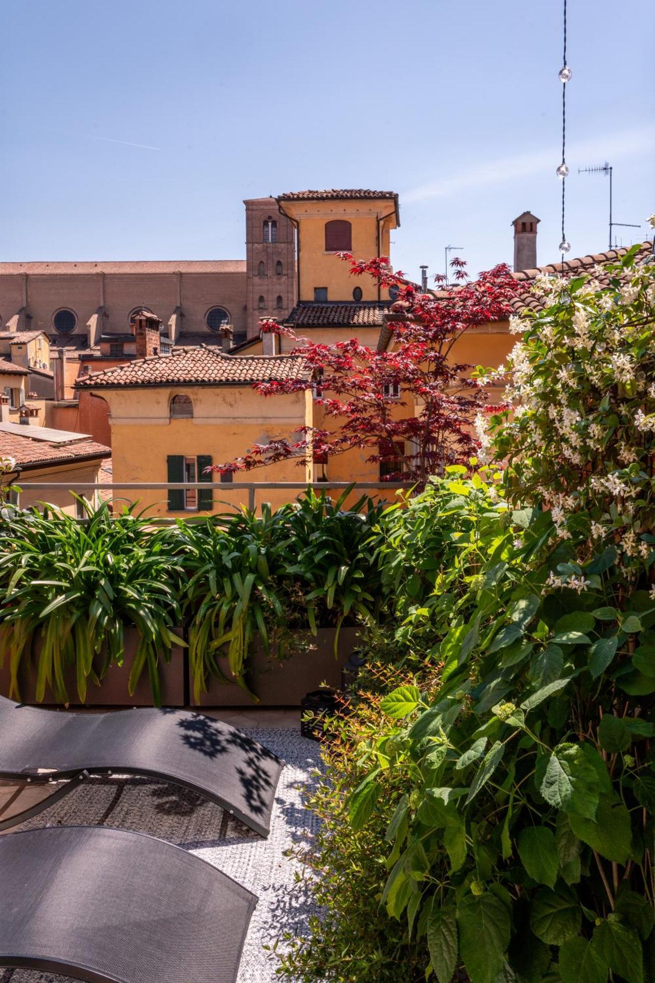 Piazza Maggiore Santa Margherita B&B Bolonya Oda fotoğraf
